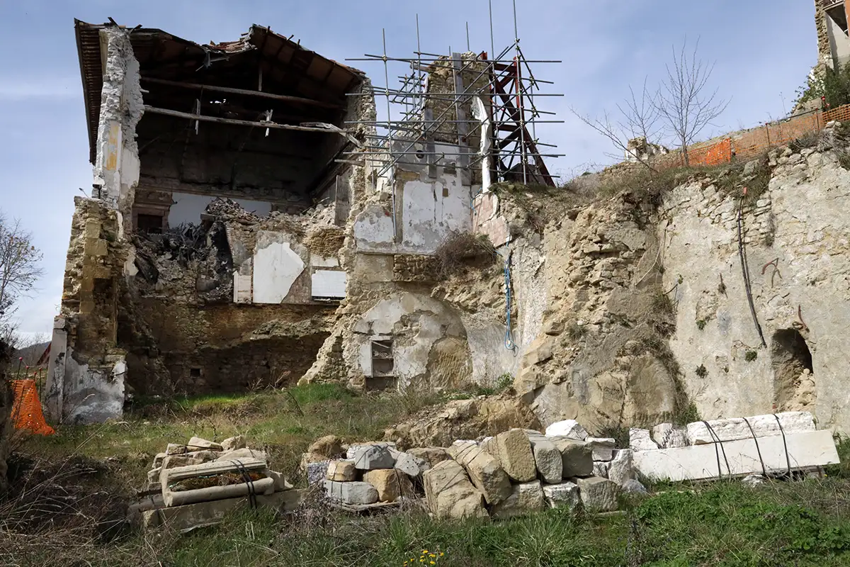 Realizzazione Beccaceci — Messa in sicurezza  - Accumoli (RI)