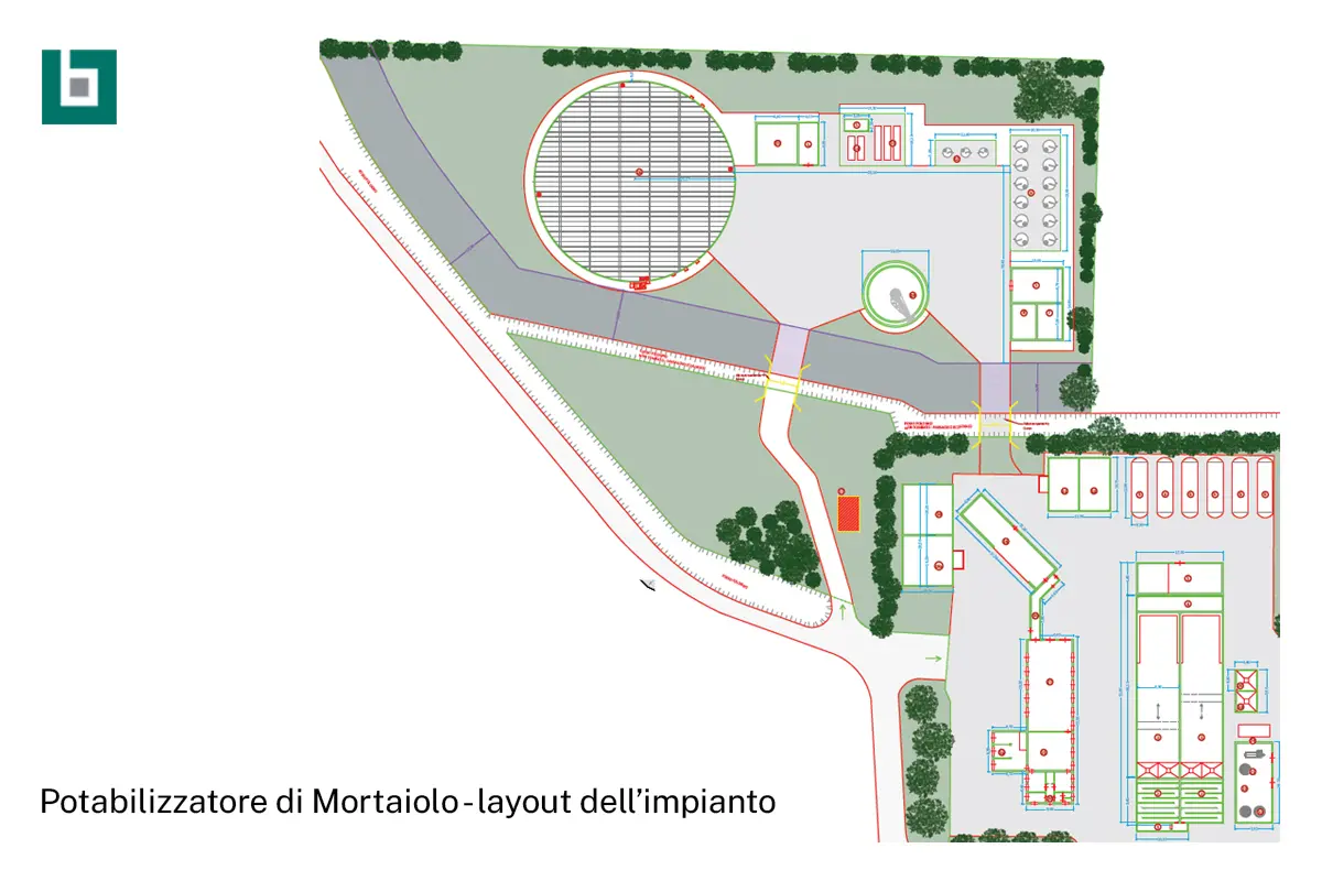 Potabilizzatore Mortaiolo (LI) - Potenziamento — dettaglio 1