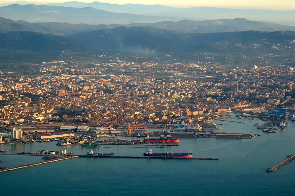 Potabilizzatore Mortaiolo (LI) - Potenziamento — vista d'insieme